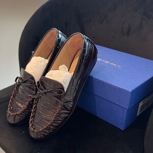 Stuart Weitzman Britt Bow Loafer Size 5